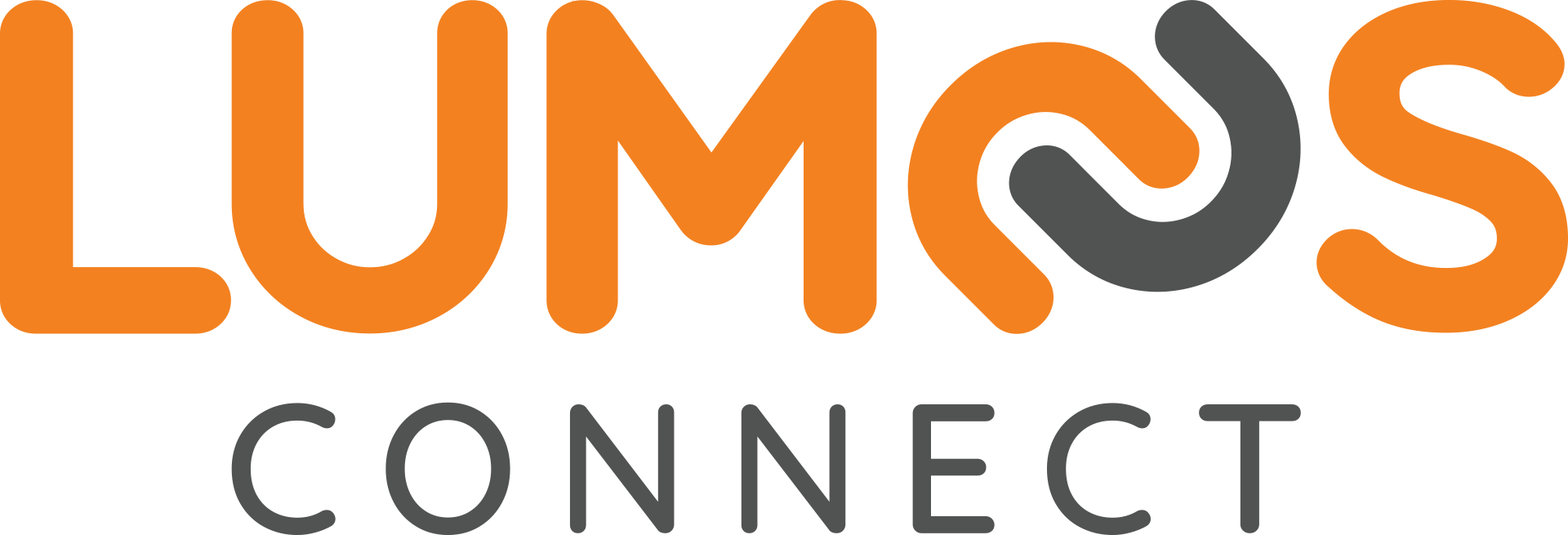 Lofo marca da Lumos Connect, uma escola americana no Brasil